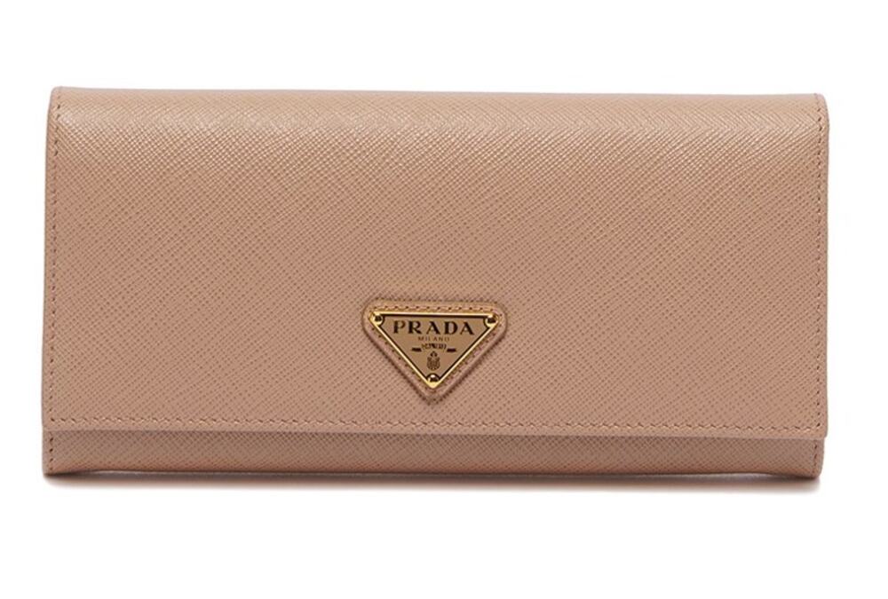 NEW PRADA LARGE $1070 SAFFIANO LEATHER WALLET BAG NIB BOX!